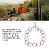 Rain Chain Ring Wind Chime, Gutter Gutter, Easy to Install