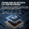 ZIPFORCE Auriculares inalámbricos, Bluetooth 5.3 en el oído, 4 micrófono