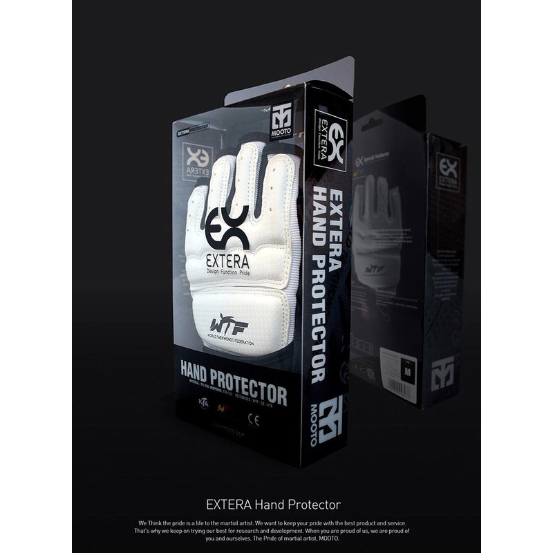 MOOTO Taekwondo Hand Protector Extera S2 WT KTA Approved for