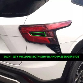 Deliciousticker For 2024-2025 Chevy Trax Tail Light Reverse Rear SMOKE PreCut Tint Vinyl Overlay