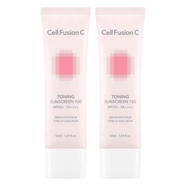Cellfusion C Toning Sunscreen 100 SPF50+ PA++++, 50ml, 2 pcs / 셀퓨전씨 토닝 썬스크린 100 SPF50+ PA++++, 50ml, 2개