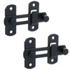 Alise 2Pcs Flip Latch Gate Latches, 4 inch Safety Door