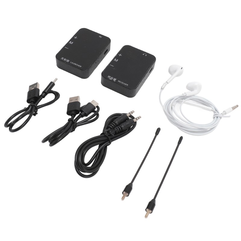 Wireless Ear Monitoring System 2.4G Stereo 164ft Auto Pairing Transmitter