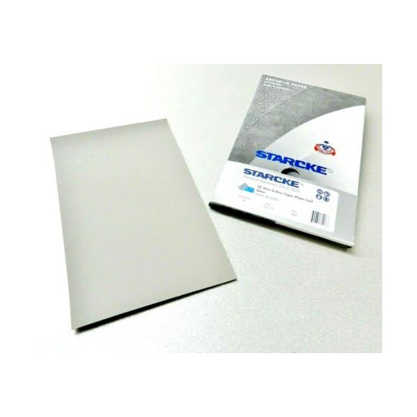 Matador Abrasive Wet or Dry Sandpaper 50 Sheet 3000 Grit