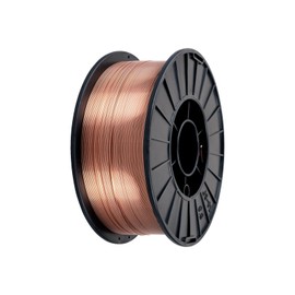 030 in Weld-wire Solid MIG Welding Wire,Mild Steel MIG Wire with Low Splatter and High Levels of Deoxidizers for All Position Gas Welding,33-Pound Spool (030in 33lb)