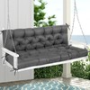 MAGIC ELEPHANT Porch Swing Cushions, Memory Foam Swing Cushion for
