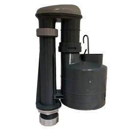 Wirquin DSY7325 Macdee Metro Rapid Round Siphon C-Link, Grey/White, 9/2.25-Inch