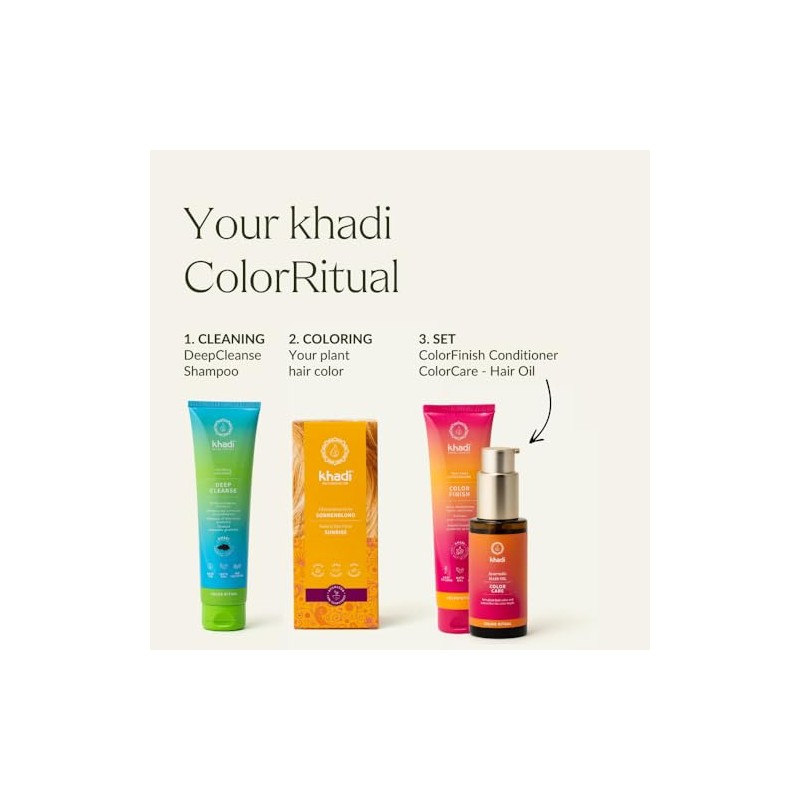 Khadi Herbal Hair – Herbal Dawn Colour (Sunrise) 100 g