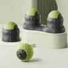 Portable TPR Relaxing Acupressure Massage Ball - Foot, Neck, Shoulder, Back, Calf Relief & Stretching 1 Massage Ball / Brown
