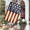 ARGOOFG 4th of July House Flag 28x40 Inch Double Sided