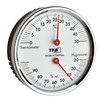 TFA Dostmann Analogue Thermo-Hygrometer 45.2041.42 with Metal Ring for Temperature