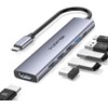 LENTION Hub USB C con HDMI 4K, PD 100W, USB-A