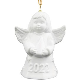 2022 GOEBEL Annual Angel Bell-White Unpainted - 47th Edition ~ New- Ships First Class