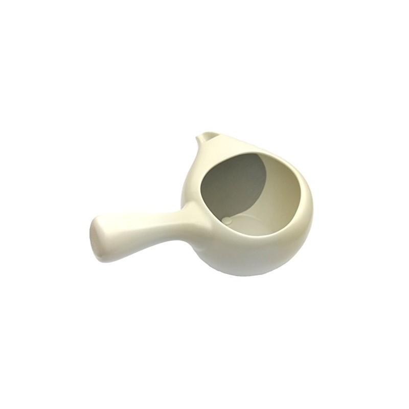 Kyusu Japanese One-Handed Teapot with Tea Strainer 350 ml, Ceramic
