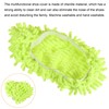 MECCANIXITY Washable Cleaning Shoes Cover Multifunction Chenille Duster Mop Slippers