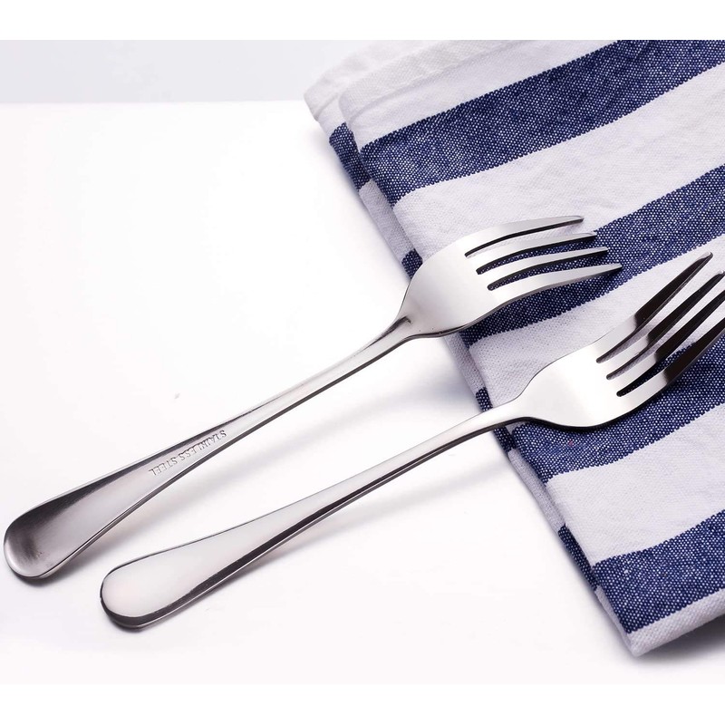 Dinner Forks, GOBOOMAN 4pcs Stainless Steel Cutlery Forks Table Fork