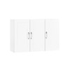 SoBuy Bathroom Kitchen Wall Cabinet, Garage or Laundry Room Wall