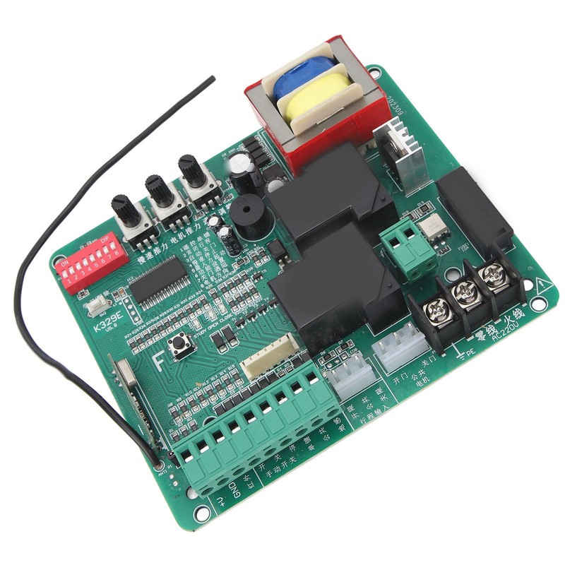 Sliding Gate Circuit Board with LED Indicators Slow Speed Sensitive