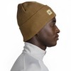 Buff Crossknit Beanie Size One Size Brindle Brown