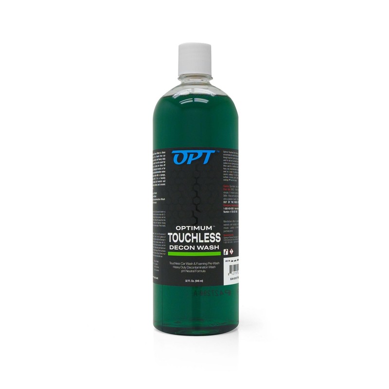 Optimum Touchless Decon Car Wash Soap – pH Neutral, Heavy
