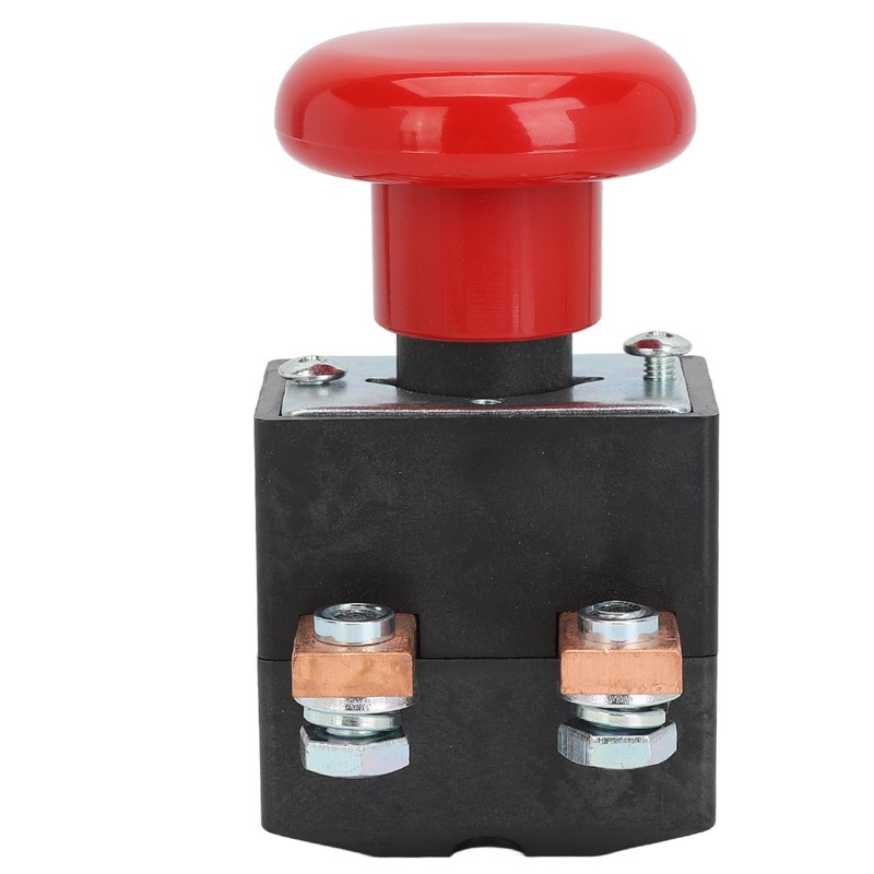 Emergency Push Button Switch DC80V Reliable Emergency Stop Switch Replacement