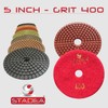 STADEA Grit 200 (5 Pieces) 5" Diamond Polishing Pads for