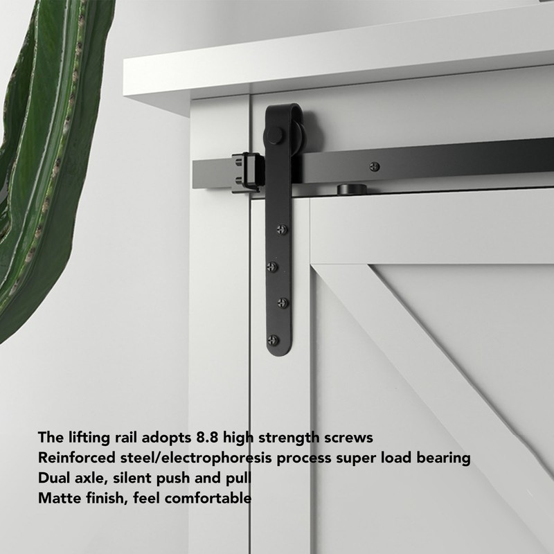 Barn Door Hardware Kit Mini Quiet Slide Easy to Install