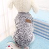 Idepet Pet Dog Classic Sweater, Fleece Coat for Small,Medium Dog,Warm
