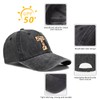 Womens Baseball Hat Initial Gifts, Cheetah Baseball Cap Low Profile