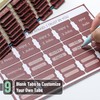 Mr. Pen- Bible Tabs, 75 pcs, Mahogany, Laminated Bible Tabs