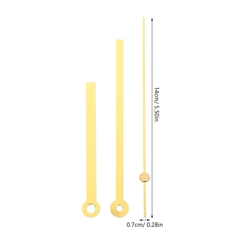 OSALADI 10 Sets of LED Clock Hands One Wall Clock