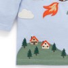 Purebaby Flying Dragon Long Sleeve Tee, 000 (0 - 3