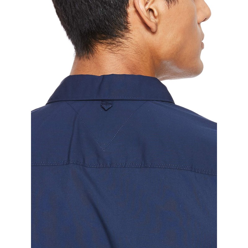 Tommy Jeans Tommy Jeans Men's Original Stretch Casual Shirt, Blue