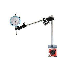 Shars 4-Way 135 LBS Magnetic Base Indicator Holder Speed-Set Fine Adjustment with 1" Dial Indicator 202-7951(202-7931+303-3111S) M]