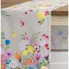 Maison d' Hermine Jardin D'ete-Fog 100% Cotton Table Runner for