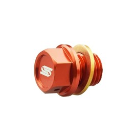 SCAR Magnetische Ölablassschraube Kompatibel mit YAMAHA YZ YZX YZF WRF YZFX YFZR 125 250 450 03-23 - Blau