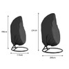 Patio Hanging Chair Cover Outdoor Egg Chair Cover Durable Waterproof