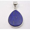 SilverStarJewel Solid Sterling Silver Lapis Lazuli Pendant 3cm Latest Style,