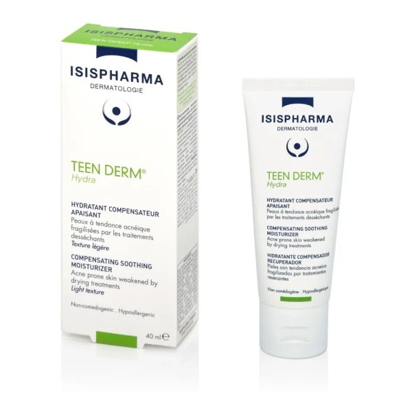 Isispharma Teen Derm Hydra 40ml Textura Ligera Acne