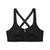 Victoria's Secret Knockout Front-Close Sports Bra Black