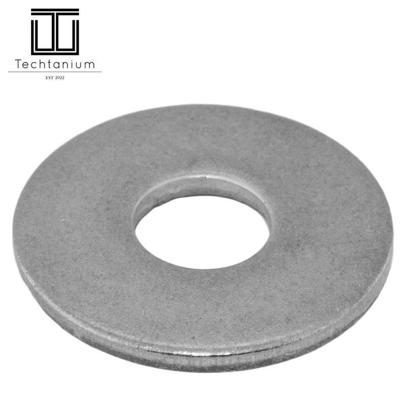 Techtanium® Carriage Bolts M8 x 35/35 mm Including Locking Nuts