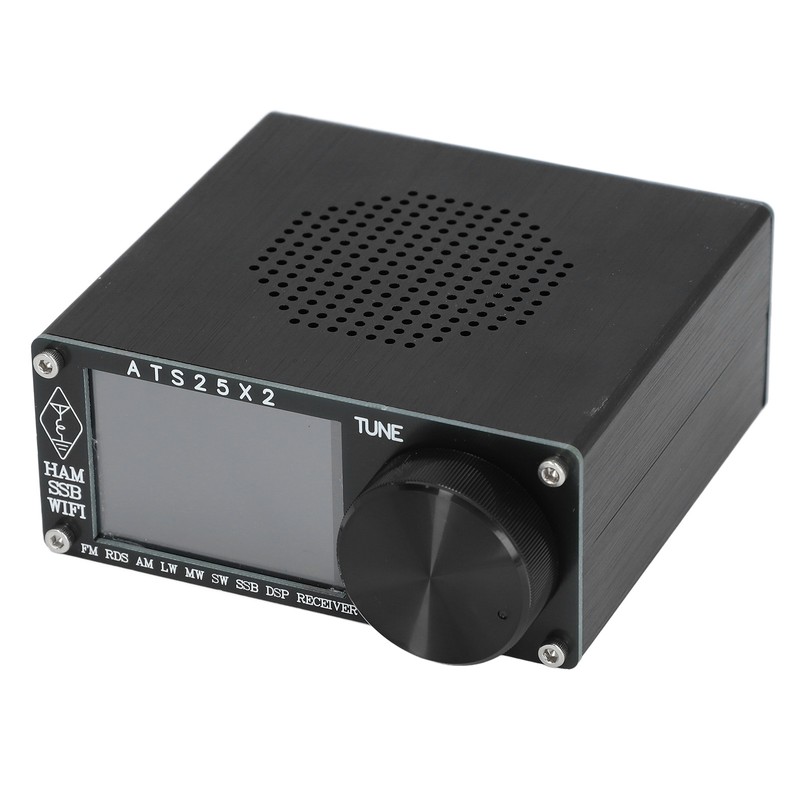 Radio Receiver 108MHz 153‑30000KHz 2.4 Inch Touchscreen Portable Handheld FM