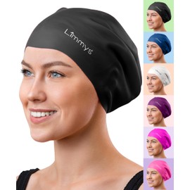 Limmys Premium Swim Cap for Women with Long Hair – Soft Silicone Swimming Cap for Women – Comfortable, Extra Room Fit, Chlorine Resistant & Hypoallergenic – Trusted by Swimmers Worldwide