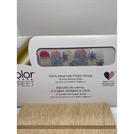 Color Street Nail Polish Strips Snow Biz Winter Snowflakes
