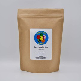 Happy People Super Happy Fun Blend Whole Bean Coffee