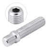 Acouto 20PCS 50mm Extended Wheels Stud Conversion 12x1.5 to 12x1.5