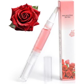 Bolígrafo de aceite para cutículas, fortalecedor de uñas con fórmula nutritiva, herramientas manicura portátiles para cutículas secas y uñas sanas