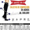 3 Medias Calcetas Compresión U Alivia Varices Y Circulación