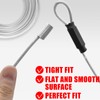 NAZOU 13.5FT Garage Door Cable Replacement 1/8 inch Vinyl Coated