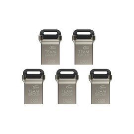 Team 640GB (128GB x 5) C162 USB 3.2 Gen 1 Flash Drive, Up to 140MB/s   (TC1623128GB01)
